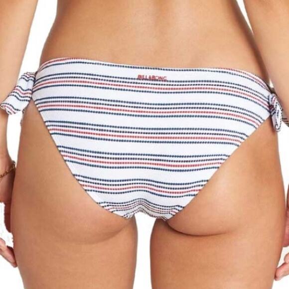 NWT Billabong Salty Shore Lowrider Bikini Bottom - Multi Sz Large - Picture 2 of 10